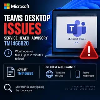 Microsoft Teams logo on a screen showing a loading state