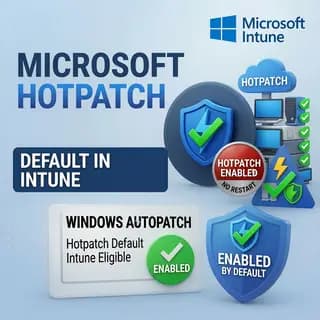 Enterprise Windows 11 devices receiving monthly security updates without a restart via Windows Autopatch