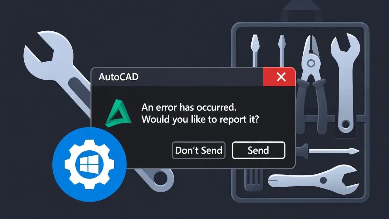 Fix AutoCAD Error 1730 After Windows Update