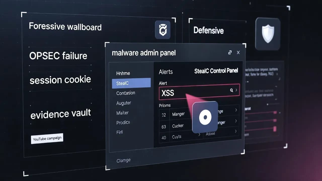 StealC "cookie stealer" hackers got hacked: researchers hijacked their malware panels via XSS and stole the stealer's own session cookies
