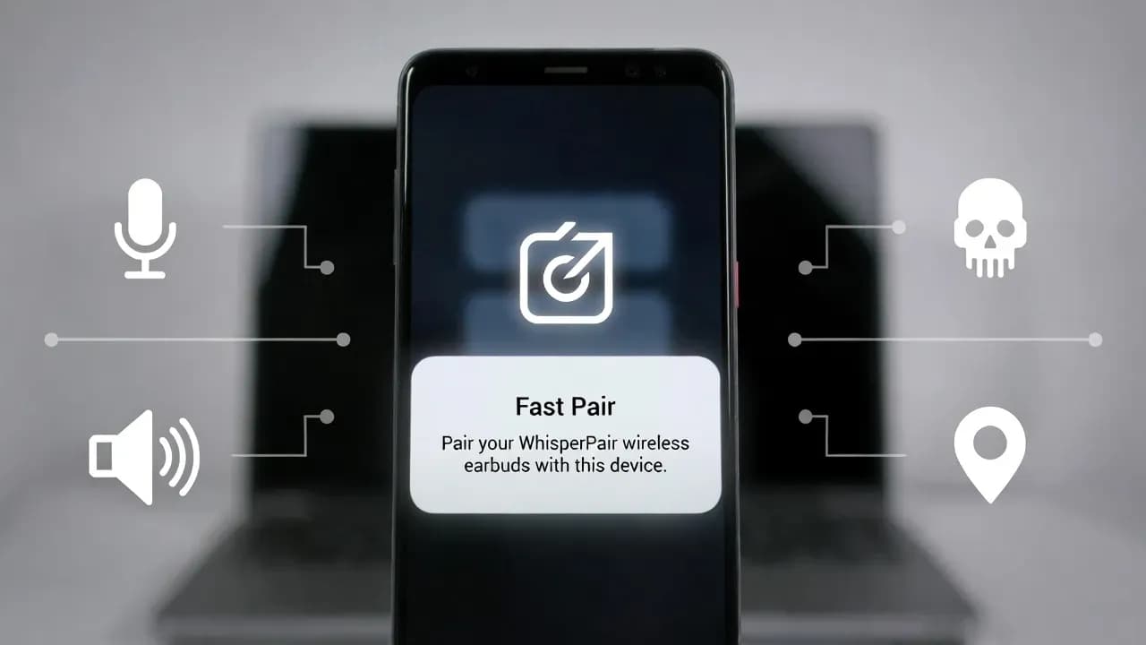 WhisperPair flaw hijacks Fast Pair earbuds for spying