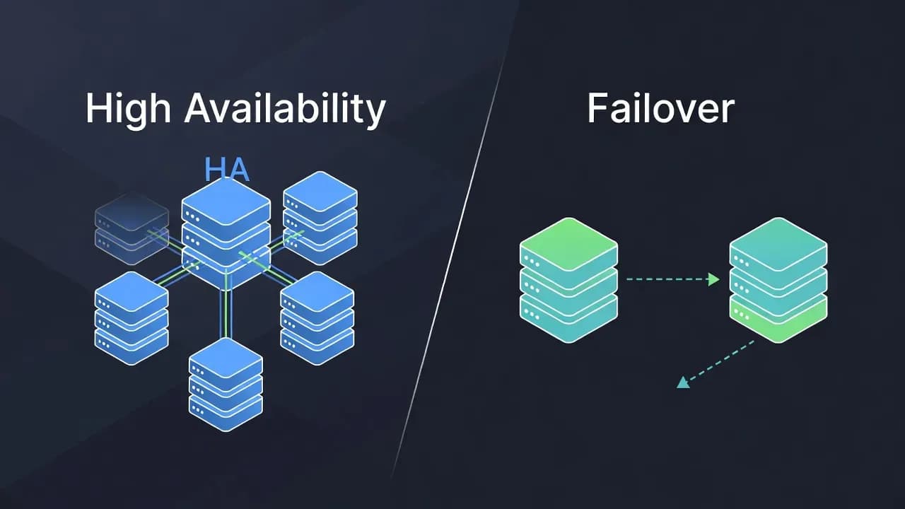 High Availability vs Failover: What’s the Difference?