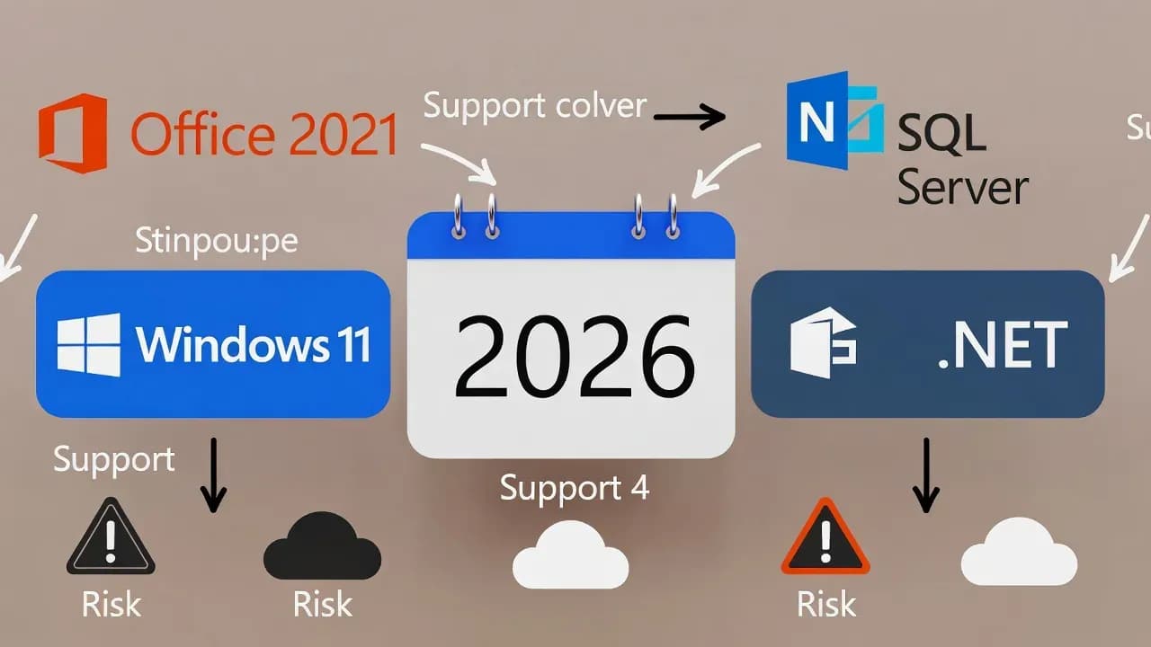 Microsoft Products Ending Support in 2026: What IT Teams Must Know