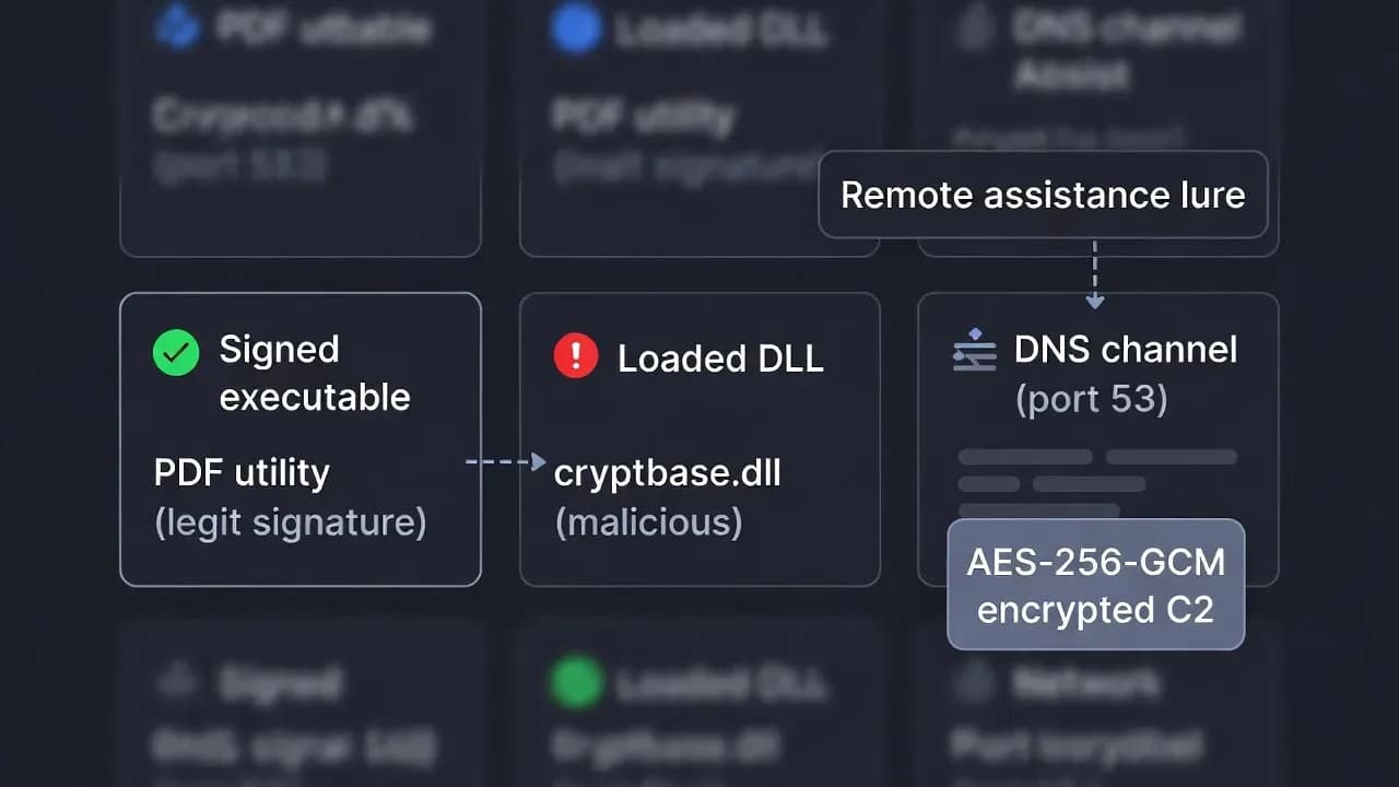 PDFSider: New Windows Backdoor Used in a Fortune 100 Finance Intrusion to Enable Long-Term, Encrypted Remote Access