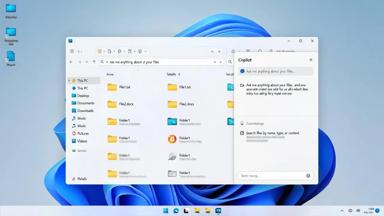 Windows 11 File Explorer May Get an Embedded Copilot Chat Pane in Upcoming Builds