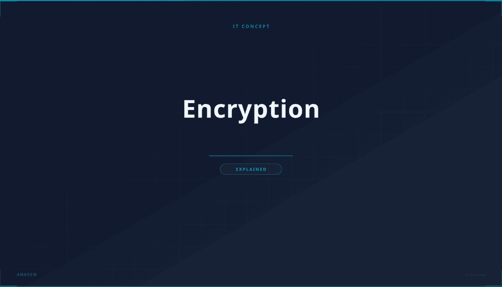 Digital encryption visualization showing secure data transformation with lock and key elements