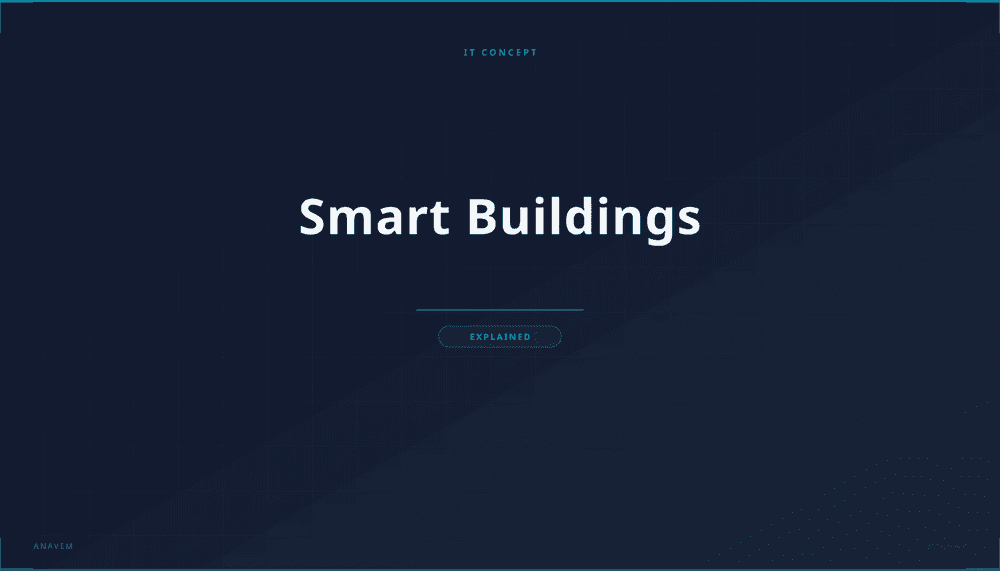Smart building with IoT sensors and digital connectivity visualization