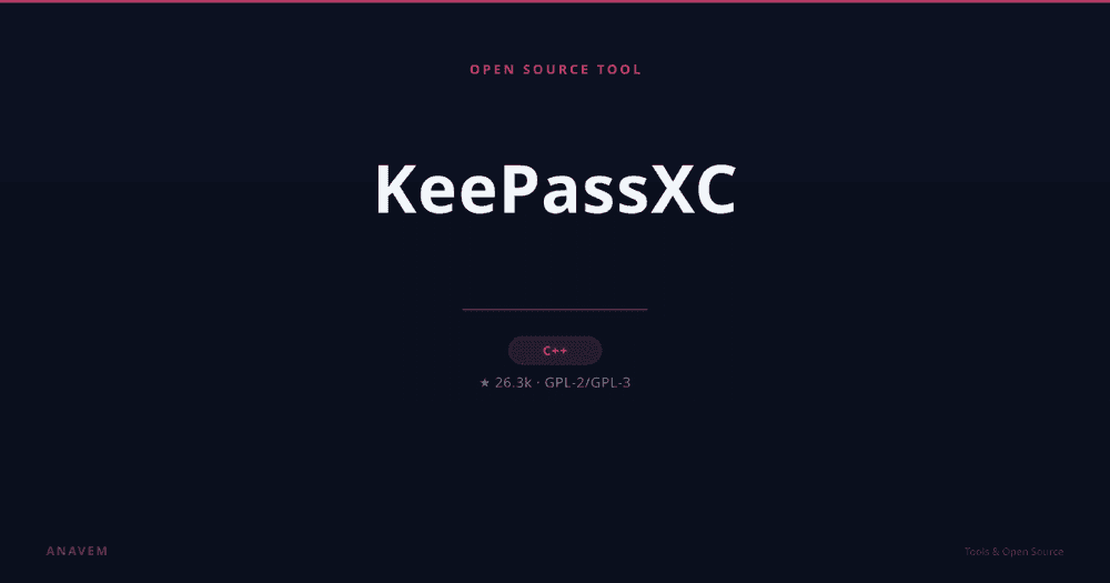 KeePassXC password manager interface showing encrypted database entries