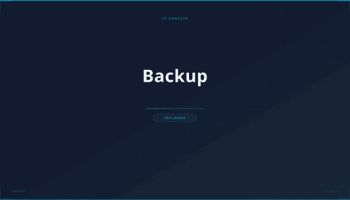 What is Backup? Definition, How It Works & Use Cases