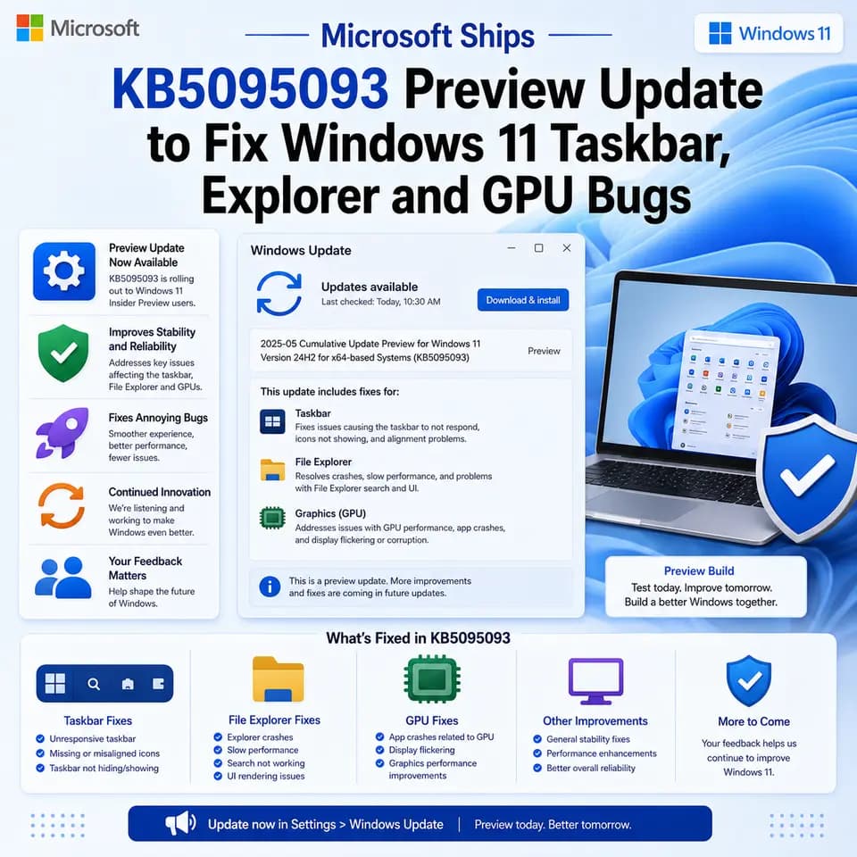Windows 11 Settings showing an optional preview cumulative update available to install