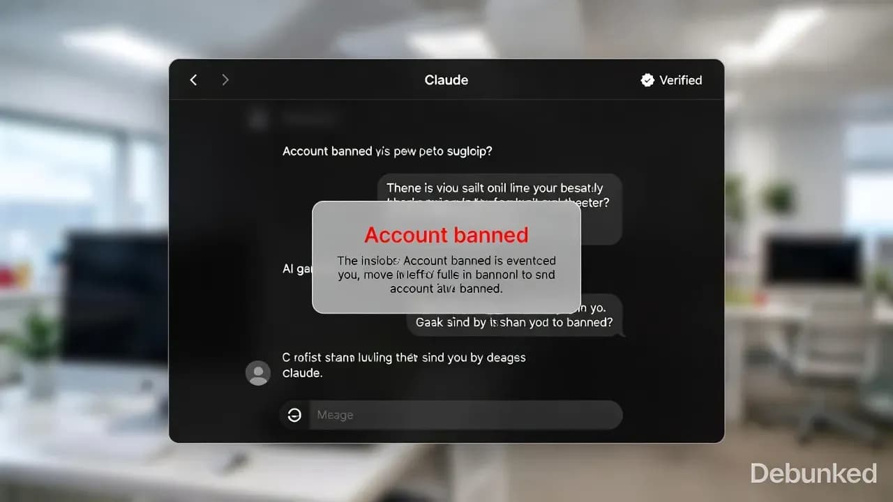 Anthropic debunks viral "Claude banned and reported" screenshot as a fake