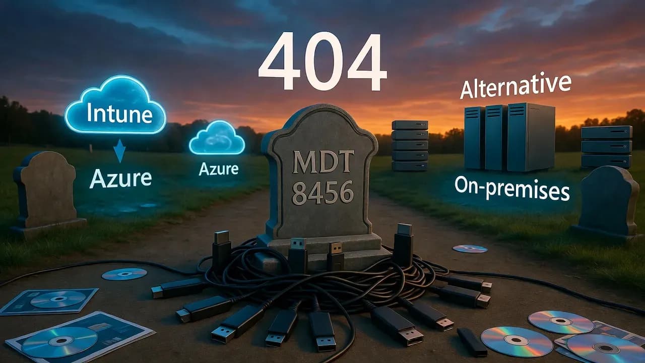 RIP MDT: Microsoft Quietly Kills Its Free Windows Deployment Toolkit