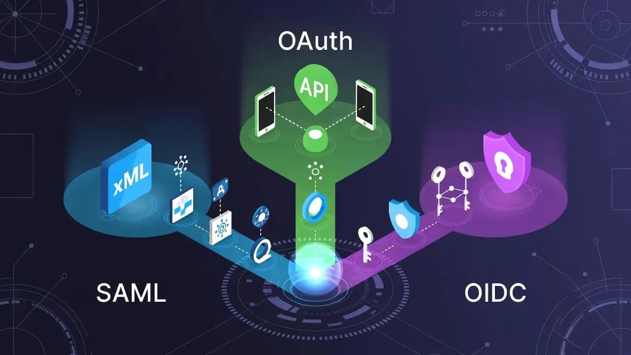 What Is SAML vs OAuth vs OIDC: The Differences Explained