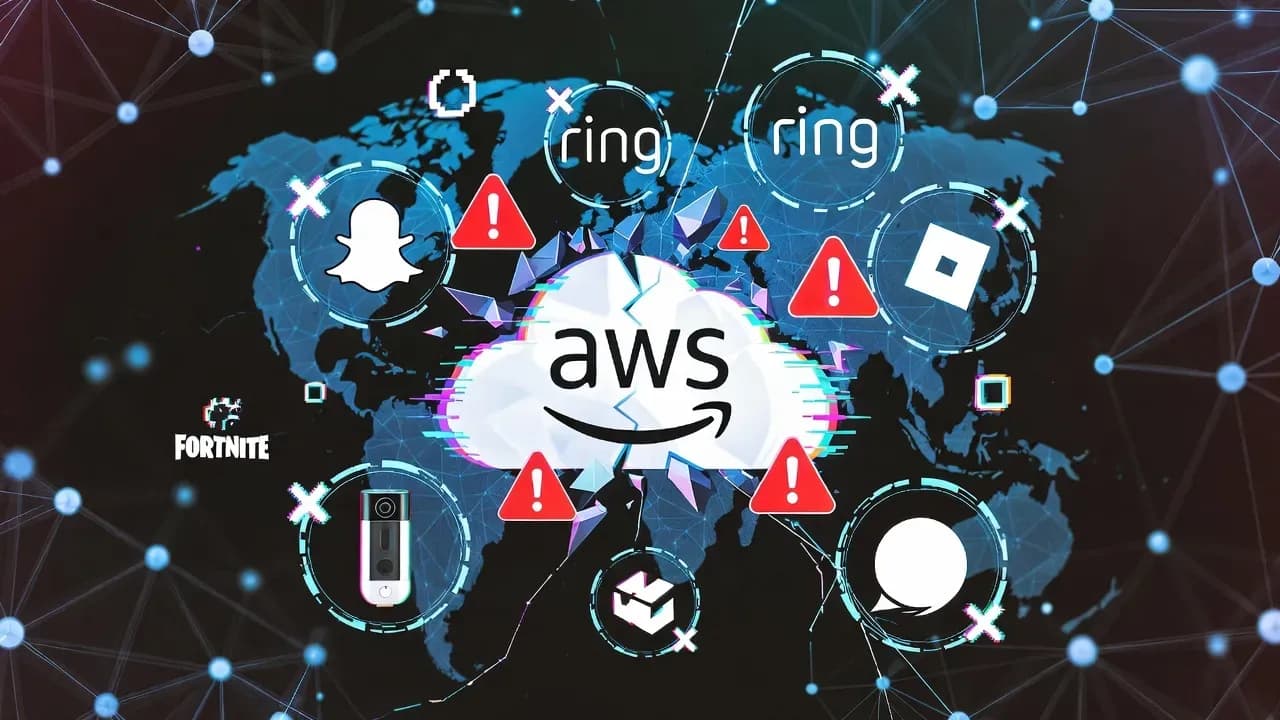 Amazon Cloud Outage Triggers Widespread Disruptions Across Consumer Platforms
