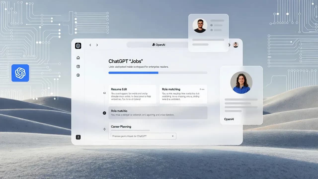 ChatGPT quietly tests a new "Jobs" experience for job search and resume coaching