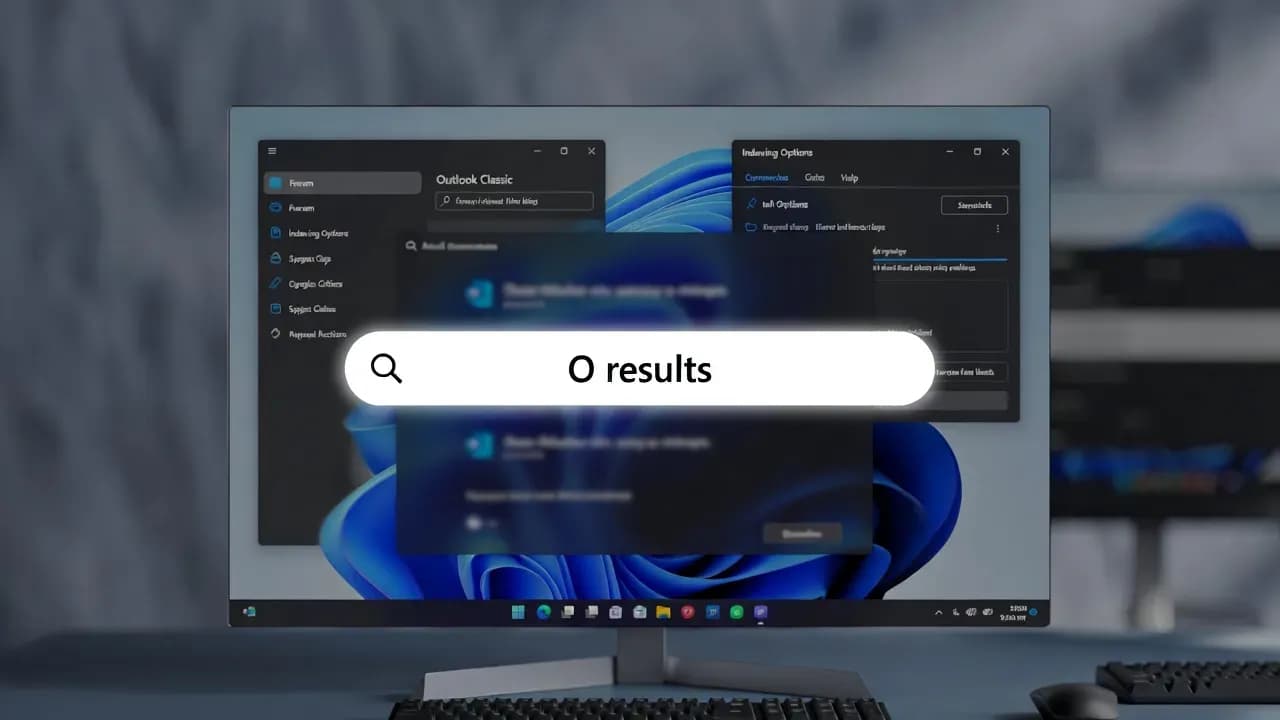 Outlook Classic Search Not Working on Windows 11: Fix Indexing, OST Cache, and Windows Search (2026)