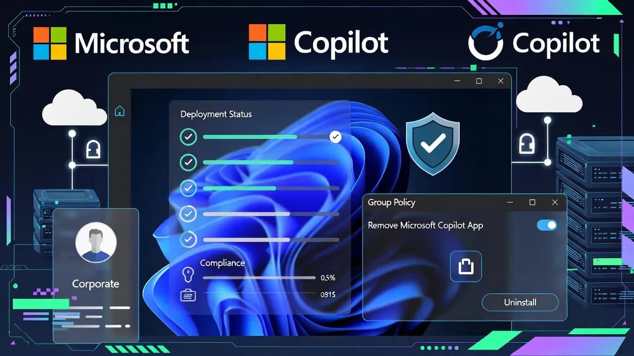 Windows 11 Insider Build 26220.7535 Adds Policy to Uninstall Copilot on Managed Devices