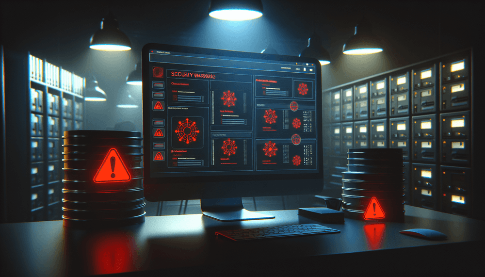 WordPress admin dashboard showing critical security vulnerability warning for plugin update