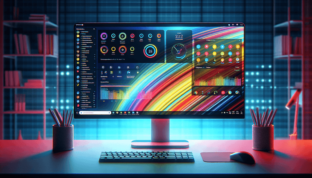 Windows 11 desktop showing new March 2026 update features and interface