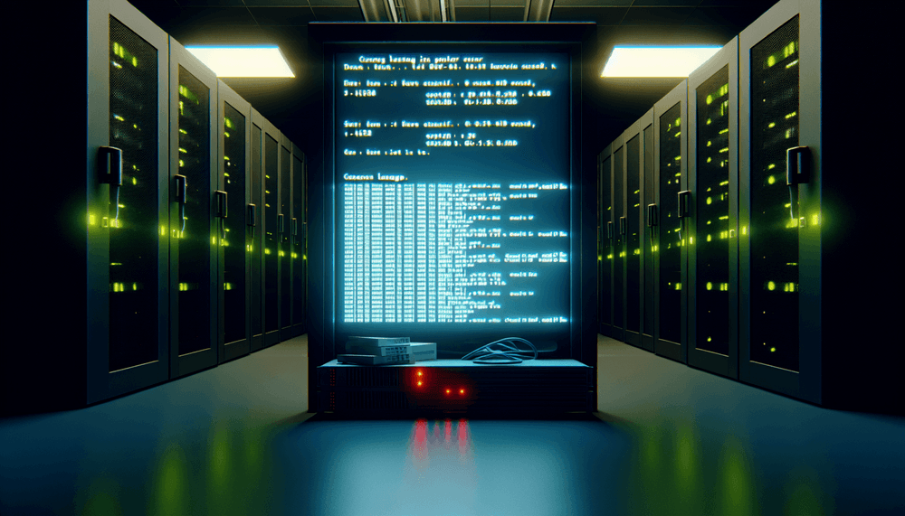 Windows Event Viewer displaying system shutdown events in a professional server environment