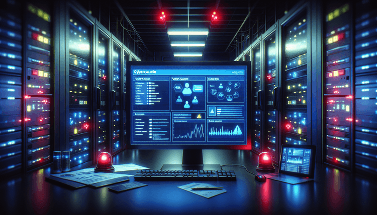 WordPress admin dashboard displaying user management interface in dark cybersecurity setting